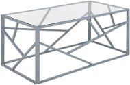 BELIANI stříbrný ORLAND  - Konferenční stolek