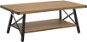 BELIANI tmavé drevo 100 × 55 cm CARLIN - Konferenčný stolík
