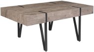 BELIANI v odstínu tmavého dřeva ADENA - Konferenční stolek