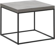 BELIANI betonový top černý DELANO - Konferenční stolek