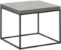 BELIANI betonový top černý DELANO - Konferenční stolek