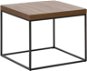 BELIANI drevený top čierny DELANO - Konferenčný stolík