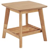 BELIANI světlé dřevo TULARE - Odkládací stolek