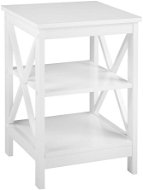 BELIANI FOSTER bílý - Odkládací stolek
