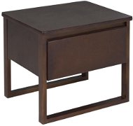 BELIANI dřevěný naolejovaný GIULIA - Noční stolek