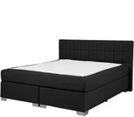 BELIANI postel ADMIRAL 140 × 200 cm, černá - Postel