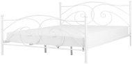 BELIANI postel DINARD 180 × 200 cm, kov, bílá - Postel