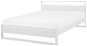BELIANI postel GIULIA 160 × 200 cm, dřevo, bílá - Postel