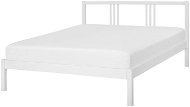 BELIANI postel VANNES 140 × 200 cm, dřevěná, bílá - Postel