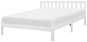 BELIANI postel FLORAC 180 × 200 cm, dřevěná, bílá - Postel