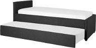 BELIANI rozkladací postel MARMANDE 80 × 200 cm, tmavě šedá - Postel