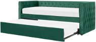 BELIANI postel GASSIN 90 × 200 cm, sametová, zelená - Postel