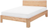 BELIANI postel ROYAN 140 × 200 cm, světlé dřevo, hnědá - Postel