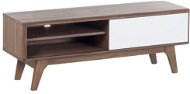 Dřevěný BELIANI s odkládací zásuvkou BUFFALO - TV stolek