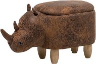 Svetlo hnedá BELIANI nosorožec RHINO - Stolička