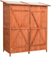 SHUMEE Skříň zahradní, dřevěná 160 × 120 × 65 cm - Garden Storage Cabinet