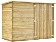 SHUMEE Domek zahradní, dřevěný 232 × 110 × 170 cm - Zahradní domek
