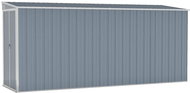 SHUMEE Domek zahradní, šedý 118 × 382 × 178 cm - Zahradní domek