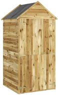 SHUMEE Skříň zahradní, dřevěná 107 × 107 × 220 cm - Garden Storage Cabinet