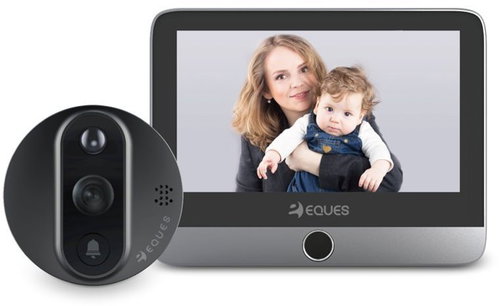 EQUES VEIU MINI 2, Grey - Digital Peep Hole Viewer - Main image