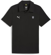 Scuderia Ferrari Style men's polo shirt black - T-Shirt