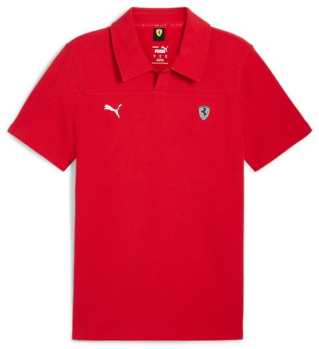 Scuderia Ferrari Style men's polo shirt red M - T-Shirt - Main image