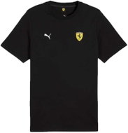 Scuderia Ferrari Race Colour Shield Men's T-Shirt Black M - T-Shirt