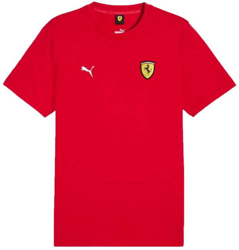 Scuderia Ferrari Race Colour Shield men's red S - T-Shirt - Main image