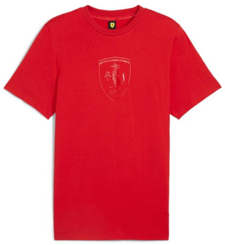 Scuderia Ferrari Race Tonal Big Shield red S - T-Shirt - Main image