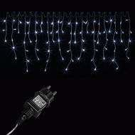 Venkovní závěs 30 m 1500 led, studená bílá, 8 programů, časovač - Vánoční osvětlení
