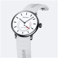 Sequent SuperCharger 2.1 Premium HR snehovo biele s bielym remienkom - Smart hodinky