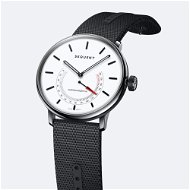 Sequent SuperCharger 2.1 Premium HR snehovo biele s čiernym remienkom - Smart hodinky