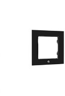 Rámik na spínač Shelly WS, čierny, (80 mm × 80 mm × 10 mm) - Rámik