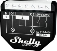 Shelly Wave 2PM, spínací modul, Z-Wave - WiFi spínač