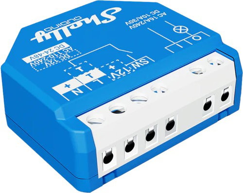 Shelly Wave 1, switch module, Z-Wave - Switching Relay - Main image