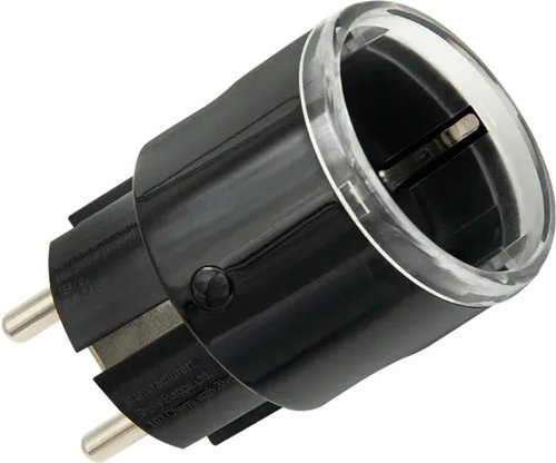 Shelly Plug S Gen3, black - Smart Socket - Main image