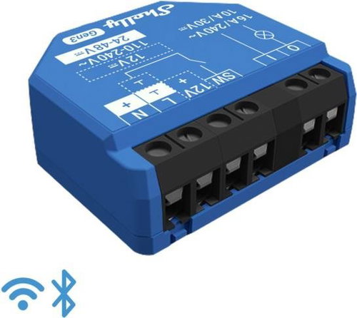 Shelly Gen3 1, Schaltmodul, WiFi - Schalter - Hauptbild