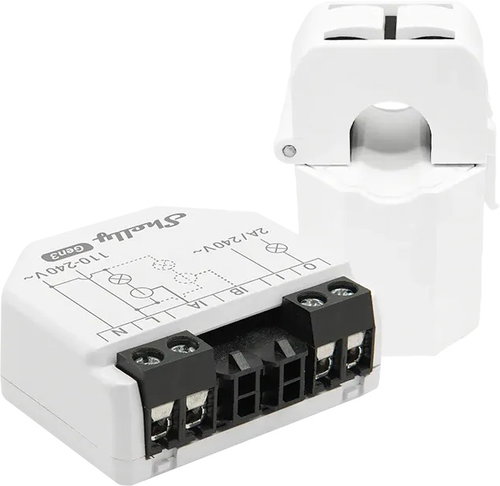 Shelly Gen3 EM 50 A, incl. clamp, WiFi, LAN - Energy Consumption Meter - Main image