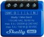 Shelly Plus 1 Mini, kapcsolómodul, WiFi, Gen3 - Kapcsoló