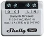 Shelly PM Mini Gen3 Modul na meranie spotreby do 16 A (WiFi, Bluetooth) - WiFi spínač