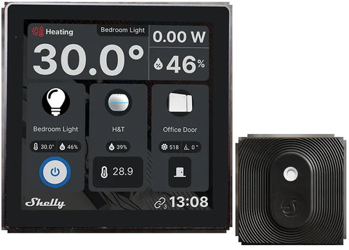 Shelly Wall Display + BLU H&T, fekete - Központi egység - Fő fotó