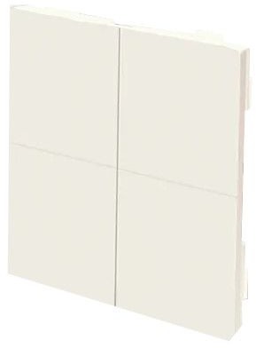 Shelly Blu Wall Switch 4, for use with conventional frames - Light Switch - Main image
