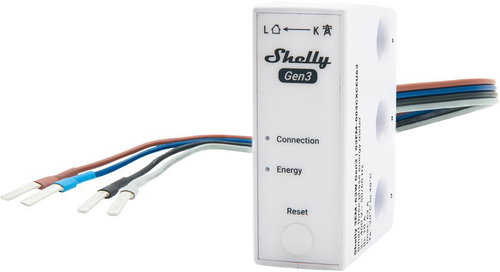 Shelly Gen3 3EM 63W, 3-phase power meter, WiFi - Energy Consumption Meter - Main image