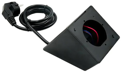 Shelly Desk Stand for Wall Display, Black - Stand - Main image