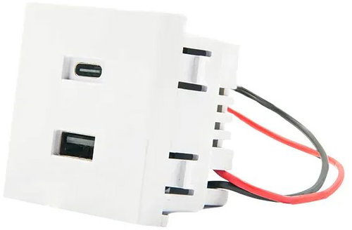 Shelly USB charger for Wall Display table stand, white - Charger - Main image