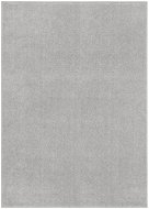 SHUMEE Koberec s krátkym vlasom, 120 × 170 cm, svetlosivý - Koberec