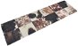 SHUMEE Kuchynský koberec, umývateľný, 45 × 150 cm, zamat, zvieracie kože - Koberec