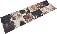 SHUMEE Kuchynský koberec, umývateľný, 60 × 180 cm, zamat, zvieracie kože - Koberec