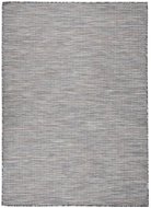SHUMEE Venkovní hladce tkaný koberec, 200 × 280 cm hnědý/modrý - Koberec