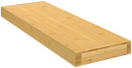 SHUMEE Nástěnná police 60 × 20 × 4 cm, bambus - Shelf